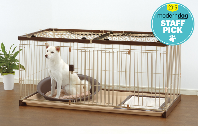 Easy-Clean Pet Crate is selected as a 2015 Staff Pick from Modern Dog magazine!