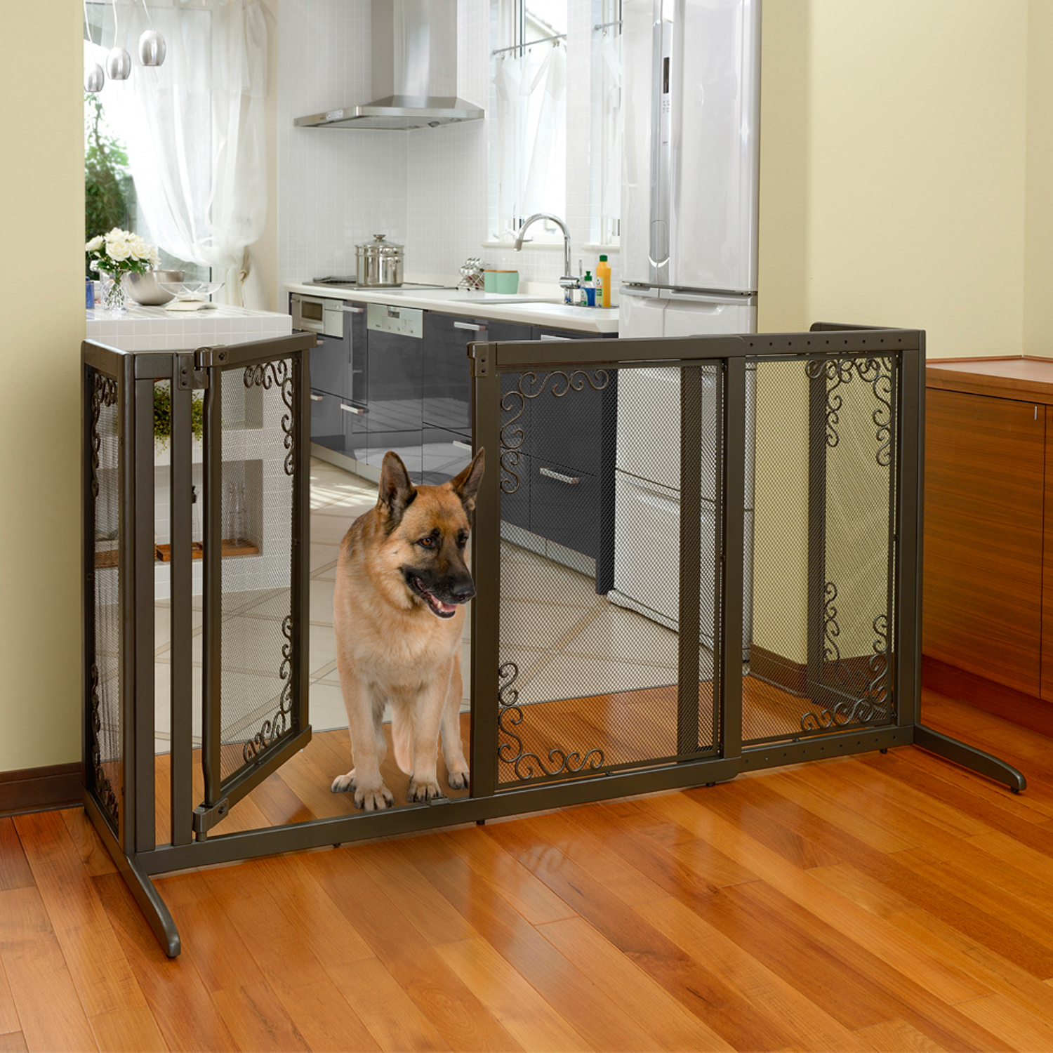 kitchen dog gate