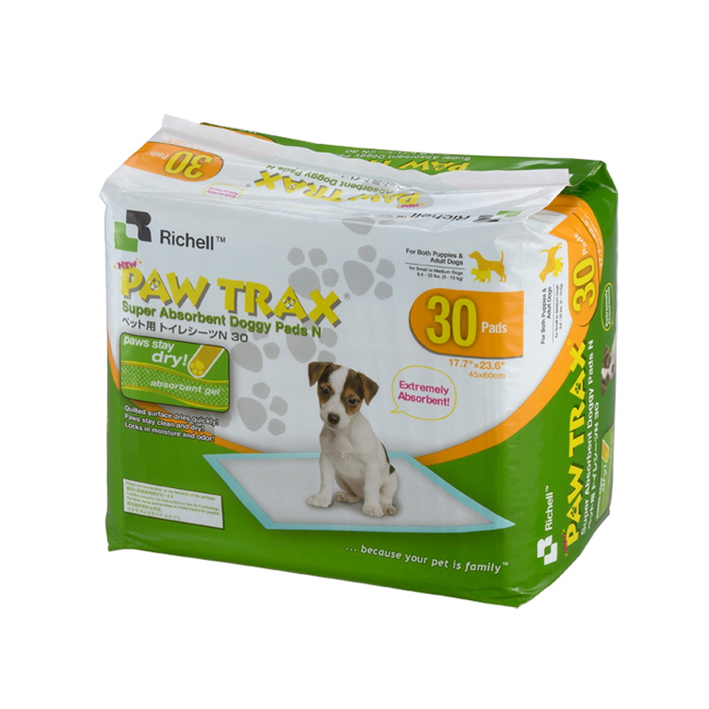 richell paw trax mesh training tray