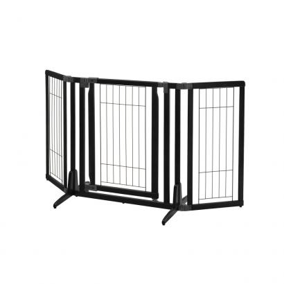 black pet gate