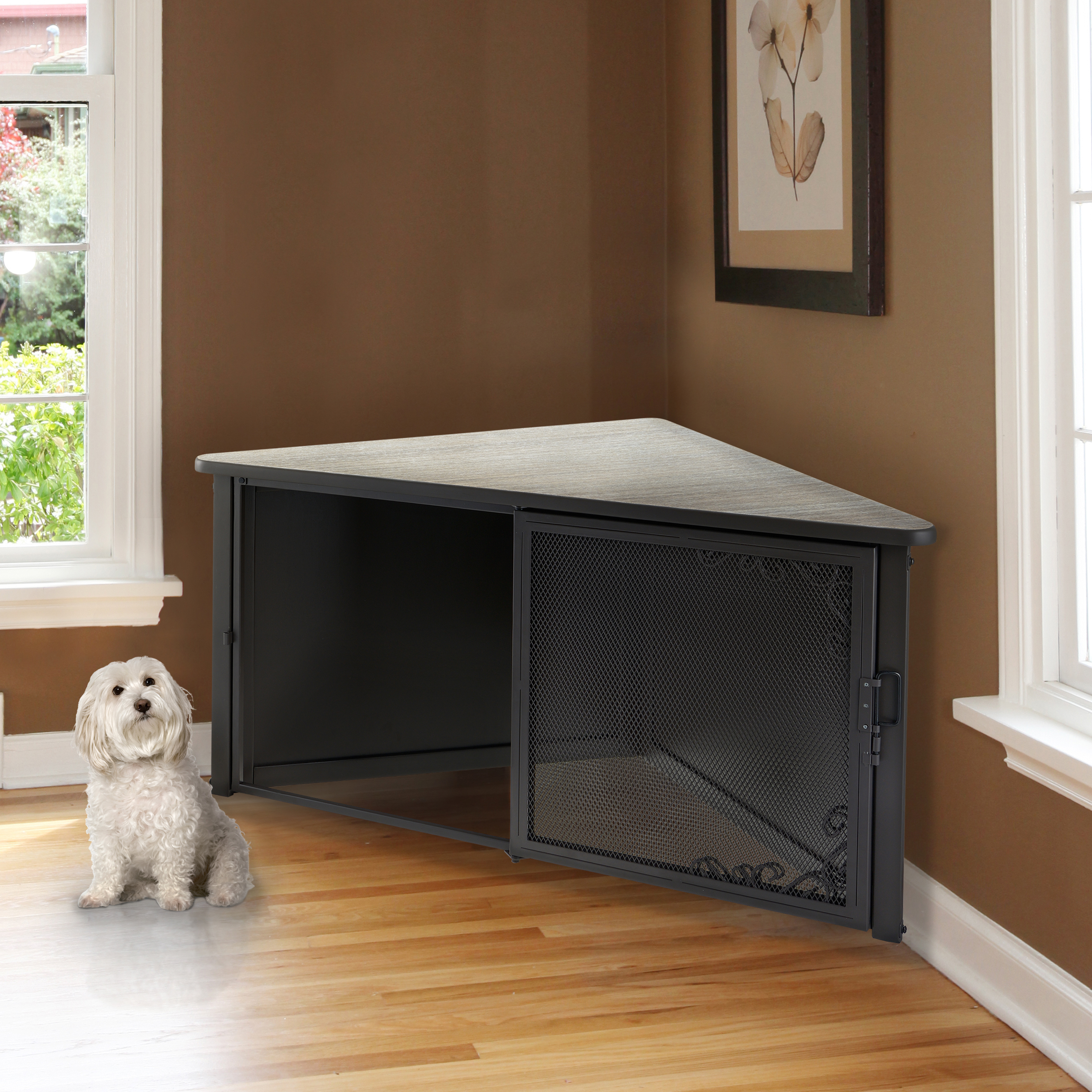 small dog crate furniture