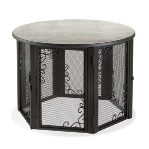 Accent Table Pet Crate Medium with elegant looks