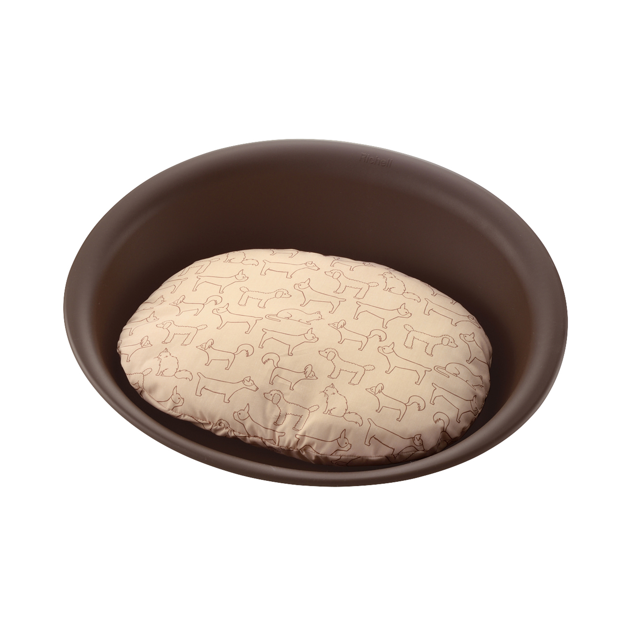 Oval Pet Bed Dog Bed Pet Furniture Richell USA