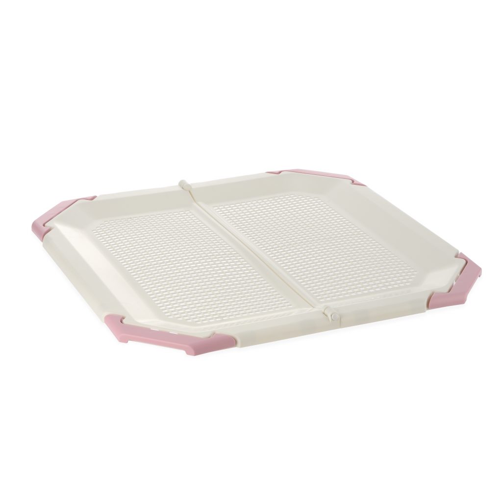 Pee Pad Holder with Walls - Wee-Wee Pad On Target Trainer Pee Pad Tray