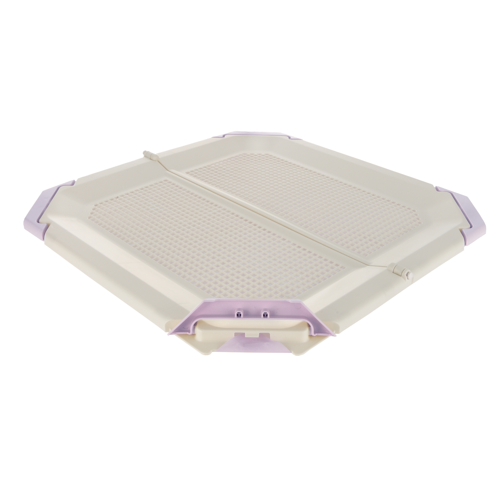 Richell Paw Trax Mesh Dogs Training Tray, Pink