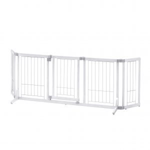 Pet gate, dog gate white
