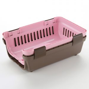 collapsed dog crate