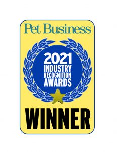 2021 Pet Business Winner Badge