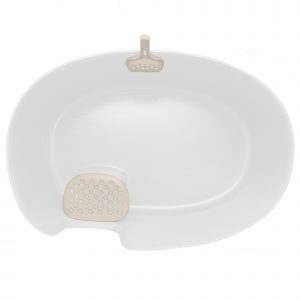 white litter box