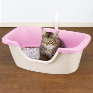 PAW TRAX Adjustable Entry Cat Litter Box