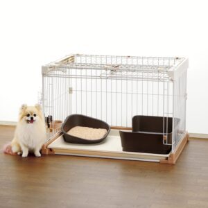 Easy-Open 3-Way Door Pet Wire Crate